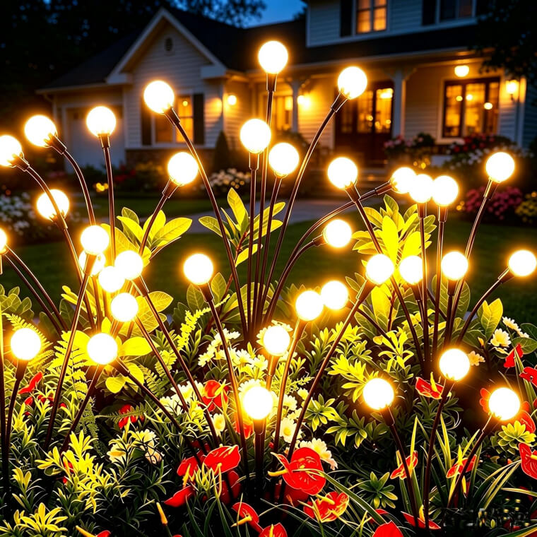 Bring Magic to Your Outdoors With These Patio Firefly Decoration Lights