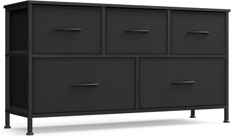 Add Chic Storage With These Fabric Drawers
