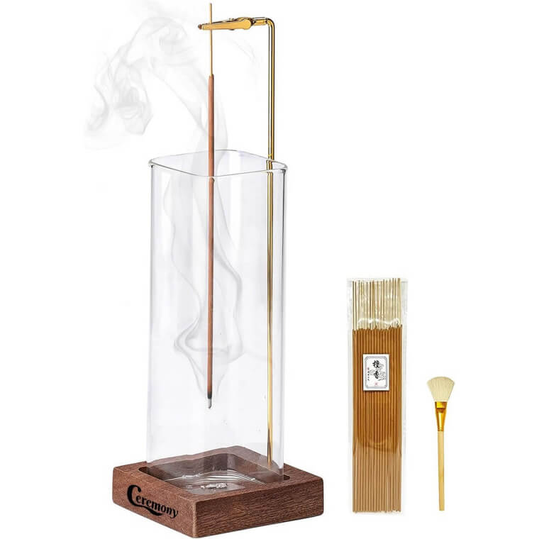 Get Your House Smelling Wonderfully With This Chic Wooden Incense Holder