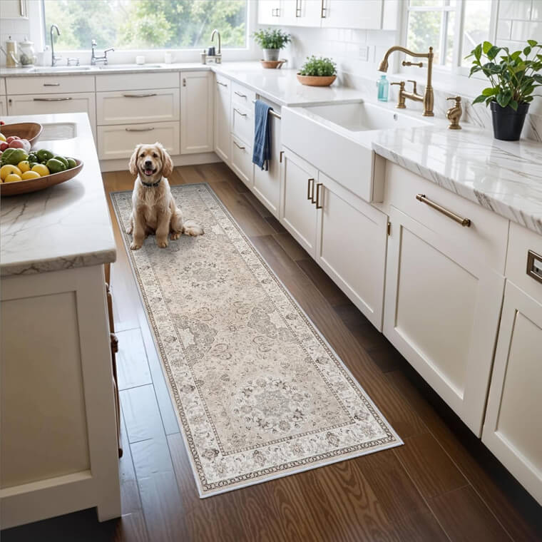 Beautiful and Convenient: Boho Washable Runner Rug