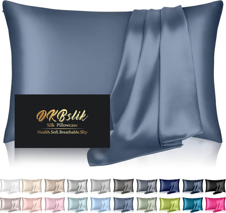 Keep Your Hair and Skin Glowing With These Silk Pillowcases