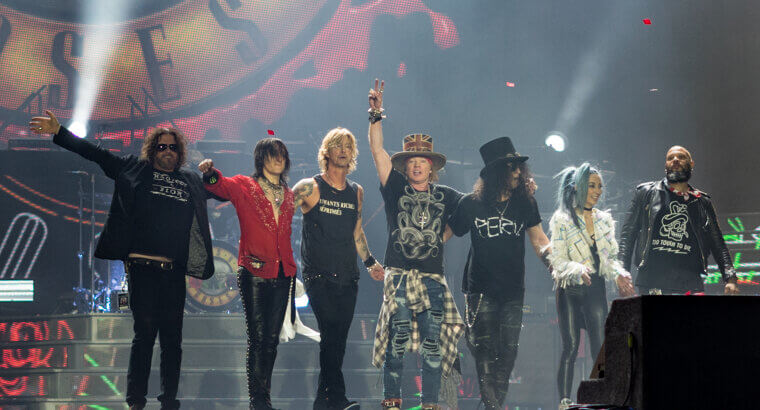 Guns N' Roses' Axl Rose and Slash's Two Decade Silence