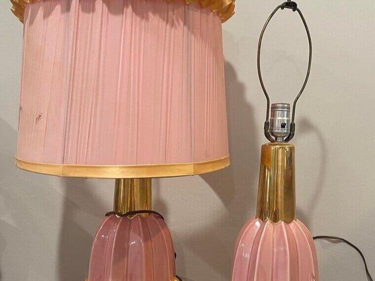 Retro Ceramic Lamps From the 1990s