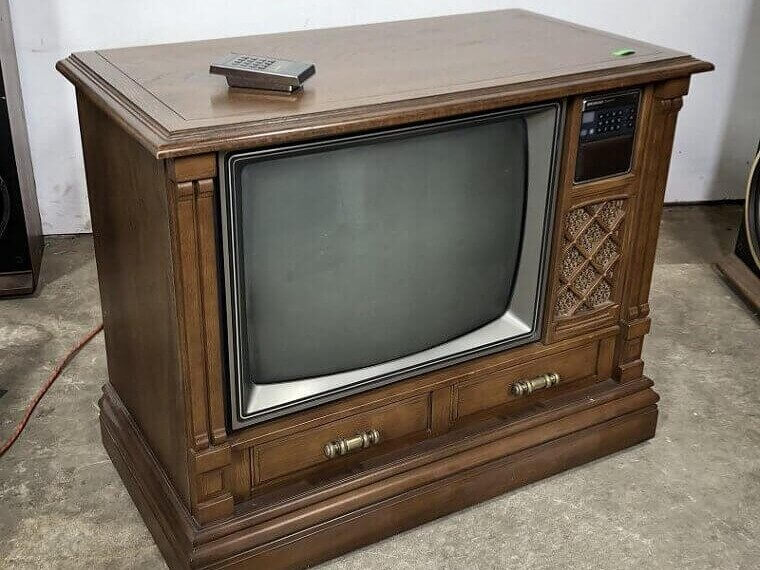 Console Television Set
