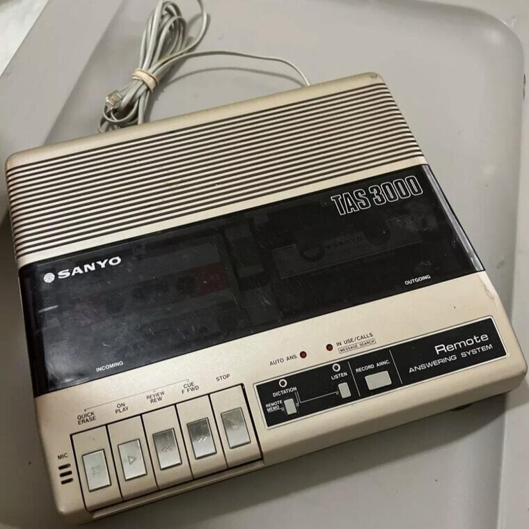Vintage Answering Machines: Voices from the Past