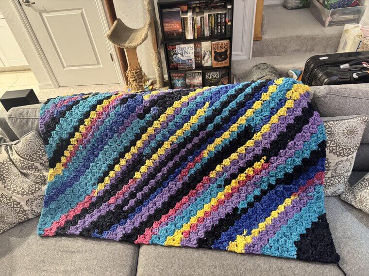 Crocheted Afghans in Every Hue