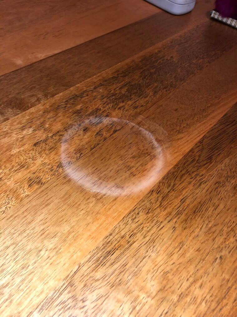 The Mayo Miracle: Removing Water Rings From Wood