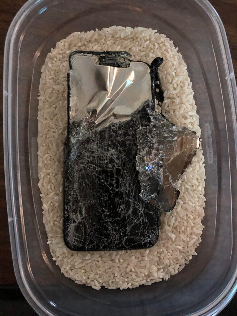 The Rice Rescue: Drying Out Wet Electronics