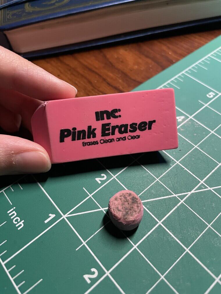 The Scuff Stopper: Cleaning Tennis Shoes With a Pink Eraser