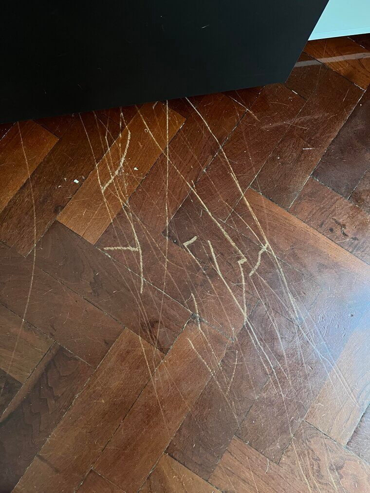 The Wood Healer: Hiding Furniture Scratches With a Walnut