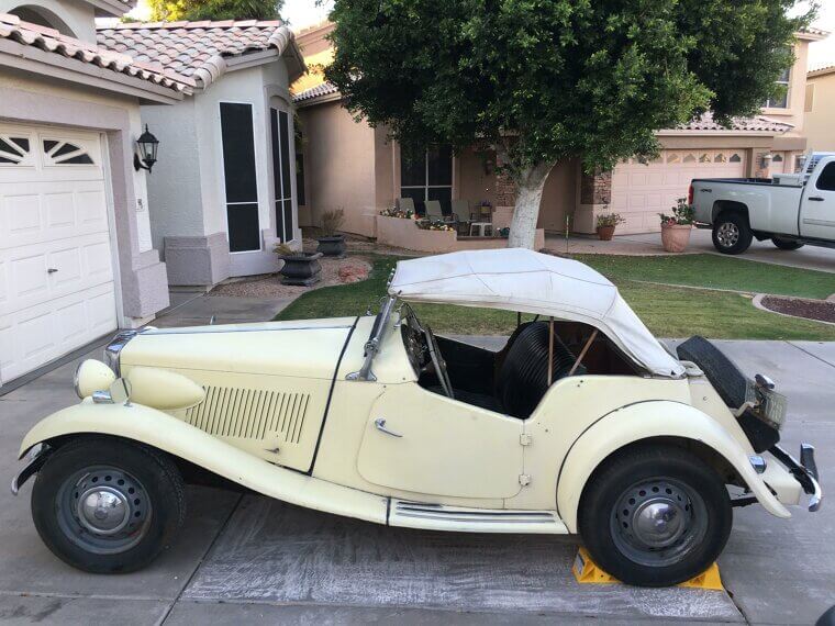 1953 MG TD (TD2)