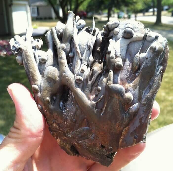 What Happens When Lightning Strikes Asphalt