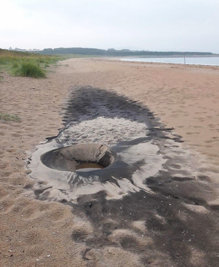 What Happens When Lightning Strikes A Beach