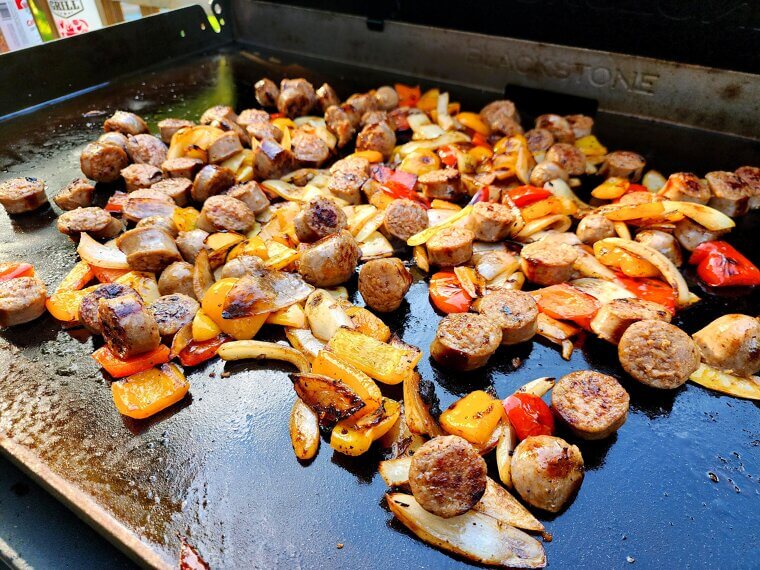 Sausage and Peppers Skillet