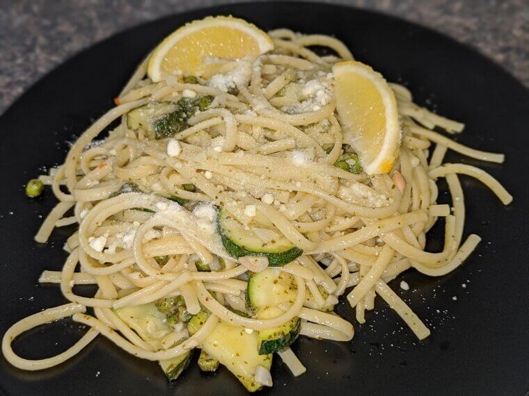 Lemon Zucchini Pasta