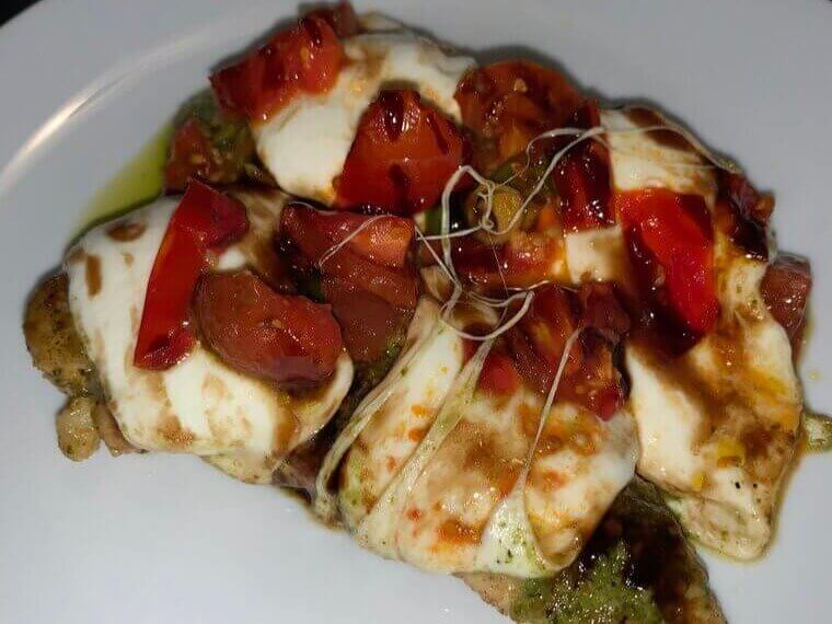 Caprese Stuffed Chicken