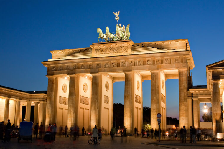 The Brandenburg Gate - Now