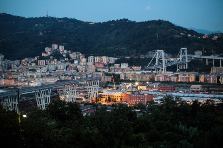 Morandi Bridge - Now