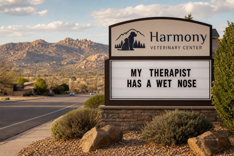 "My Therapist Has a Wet Nose"