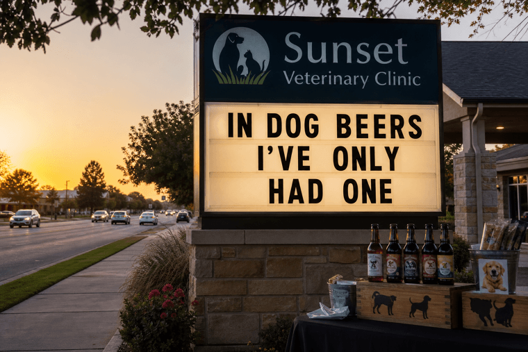 "In Dog Beers, I've Only Had One"
