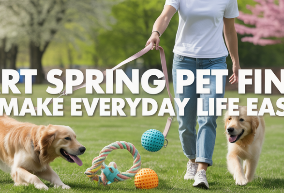 Spring Pet Finds That Make Everyday Life Easier for You and Your Furry Friend