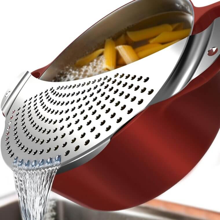 Menz Nudelsieb - Praktische Abgießhilfe Für Ihre Küche 