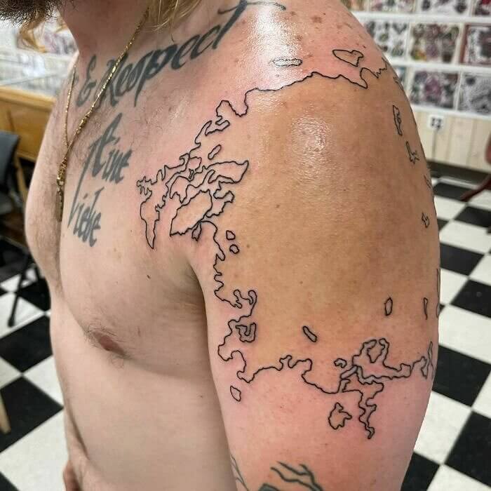 Birthmark Turned Landmass
