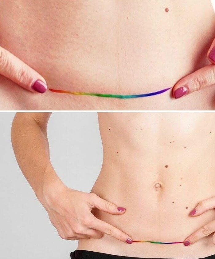 A Simple Rainbow Design