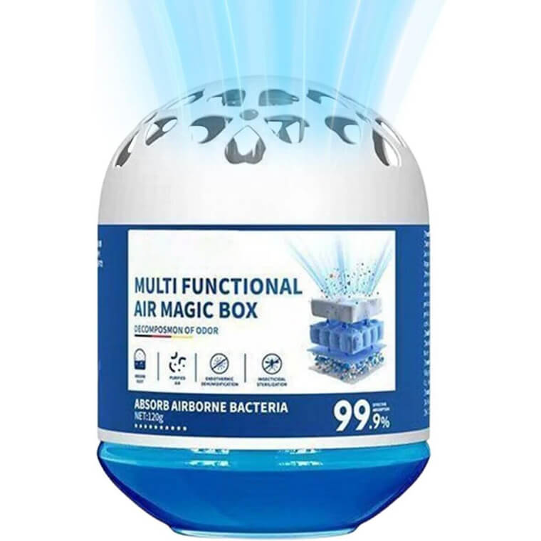 Magische Staubentferner Box – Natürliche Luftreinigung
