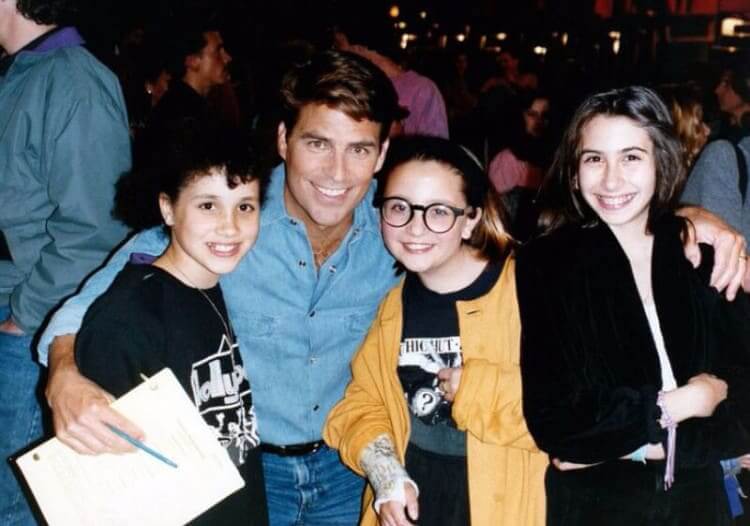 Meeting Celebrities Since She Was Young