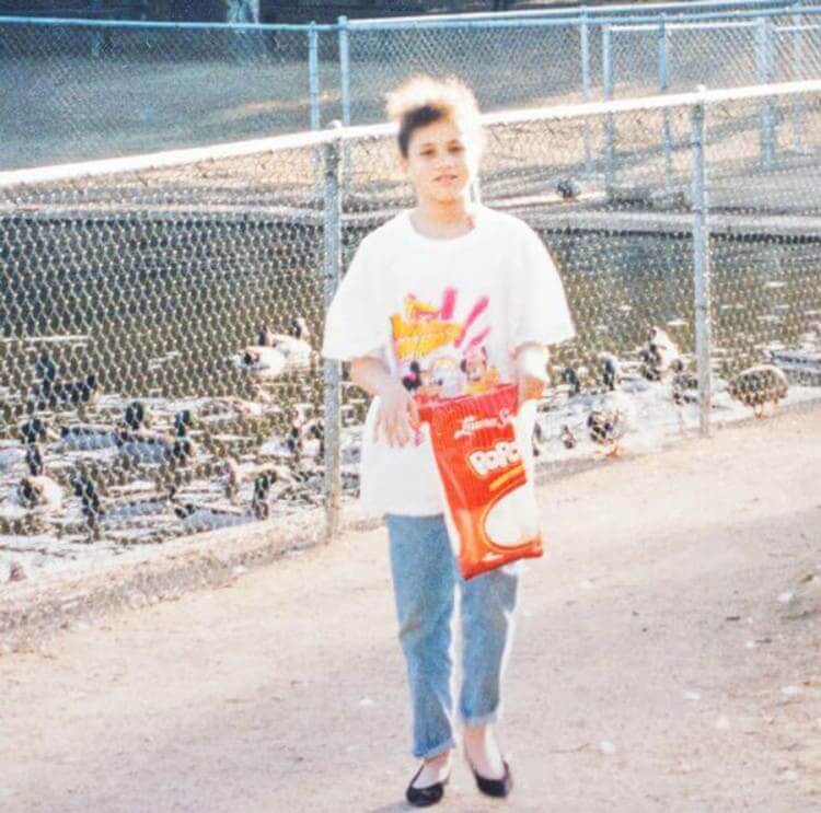 As A Kid She Loved A Good Snack