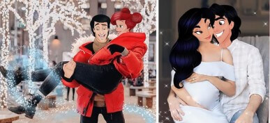 A Glimpse Into 'The Secret Life' Of Disney Couples