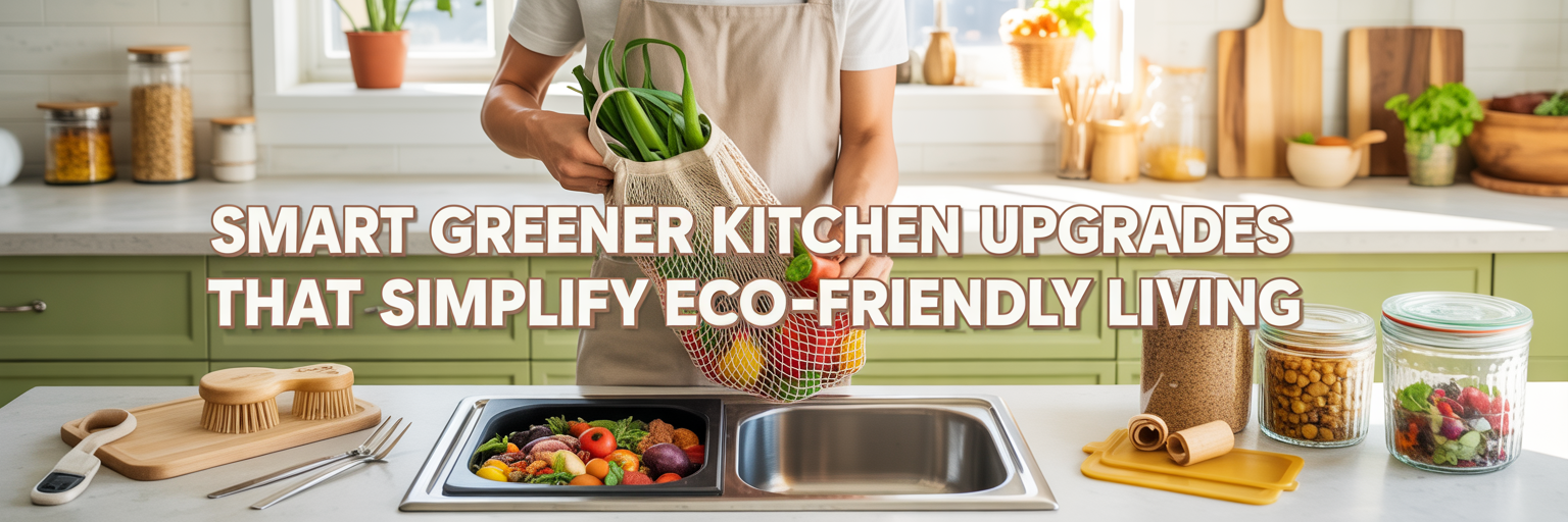 Easy Upgrades for a Greener Kitchen 🌿