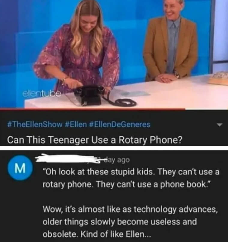 Ellen Got Roasted
