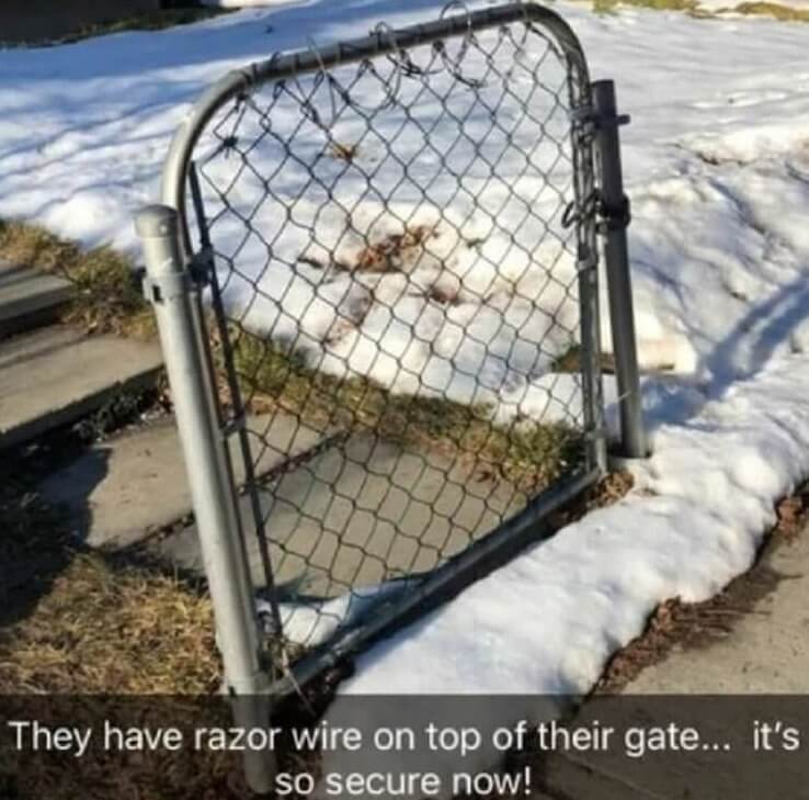 You Don't Need Home Insurance When You Got This Security Setup