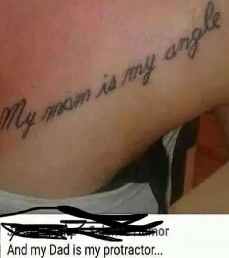 "Can't Wait to Show My Mom My New Tattoo"