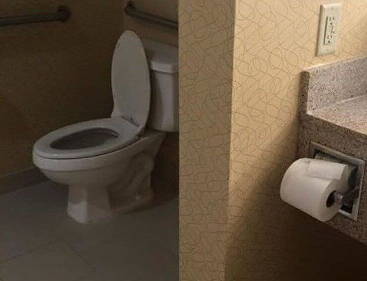 "Accessible" Bathrooms Be Like