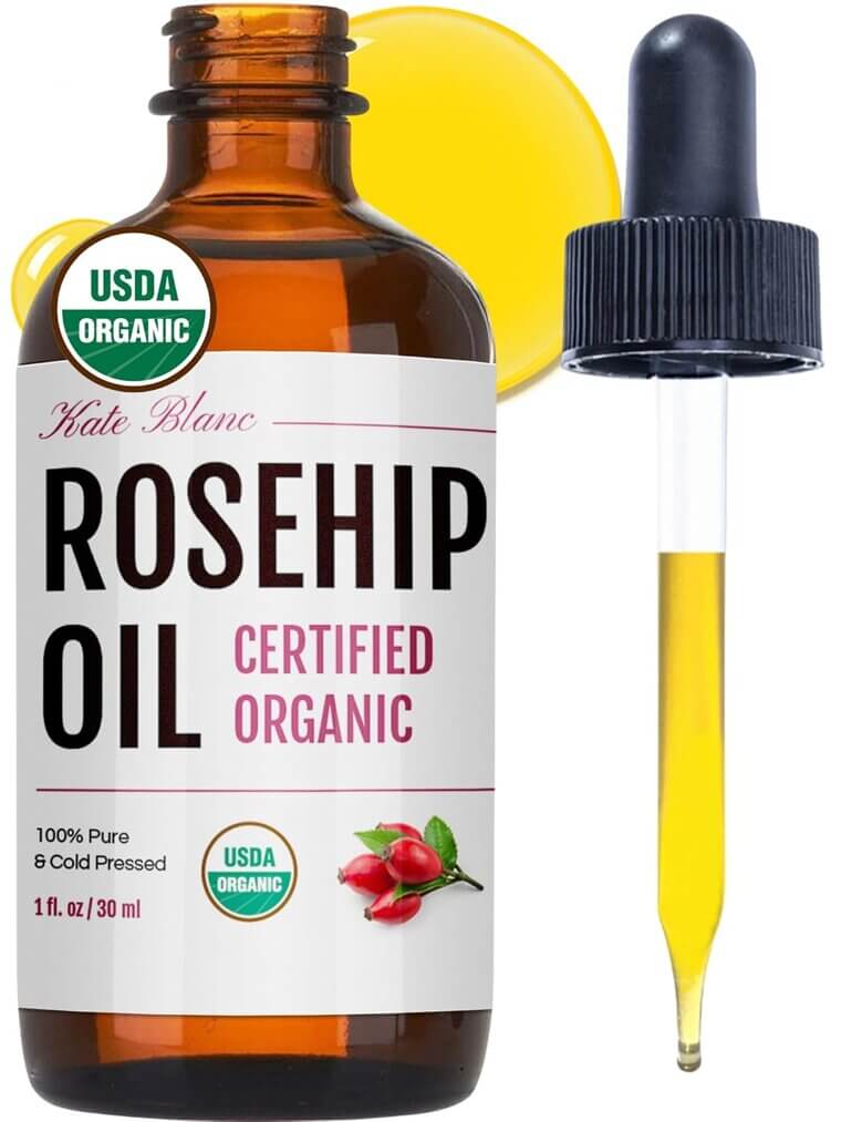 Kate Blanc Rosehip Oil for Glowing Skin & Gua Sha - - Now 20% Off!