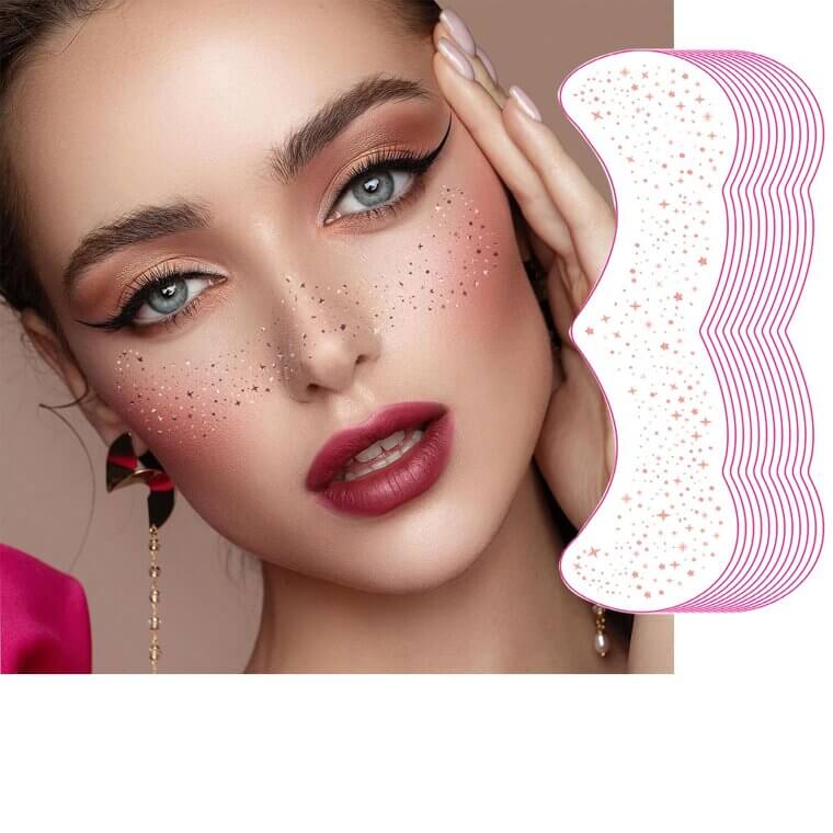 Face Glitter Patches - Shine Bright at Any Event! - 50% Off!