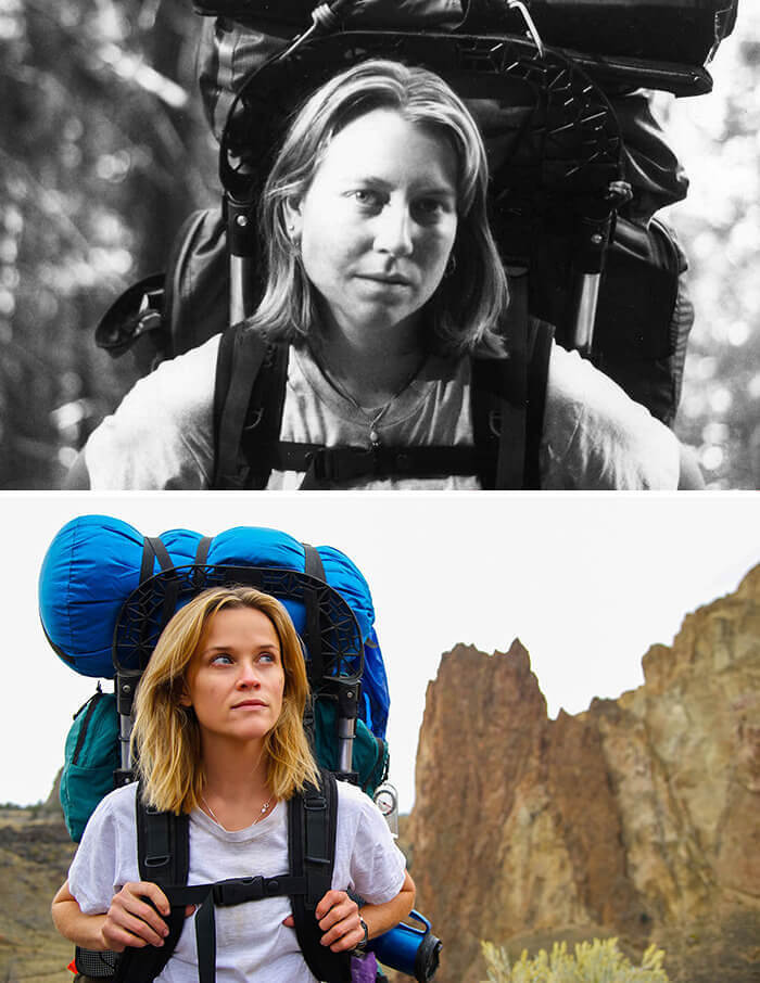 La Randonneuse Cheryl Strayed Et Reese Witherspoon Qui L'incarne Dans Le Film Wild