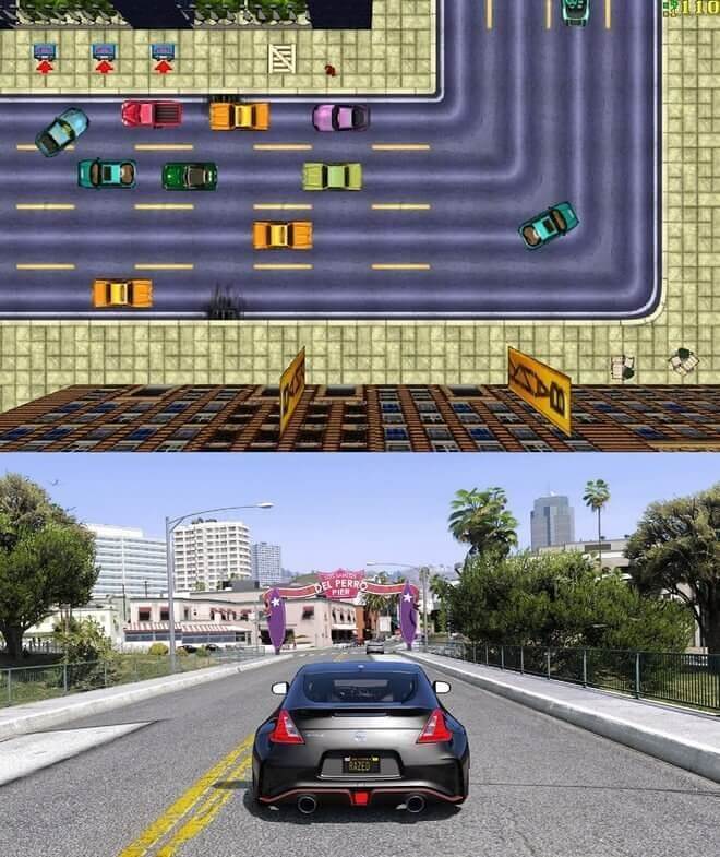 Entre La Version De 1997 Et Celle De 2013, Le Jeu De Grand Theft Auto A Changé De Dimension