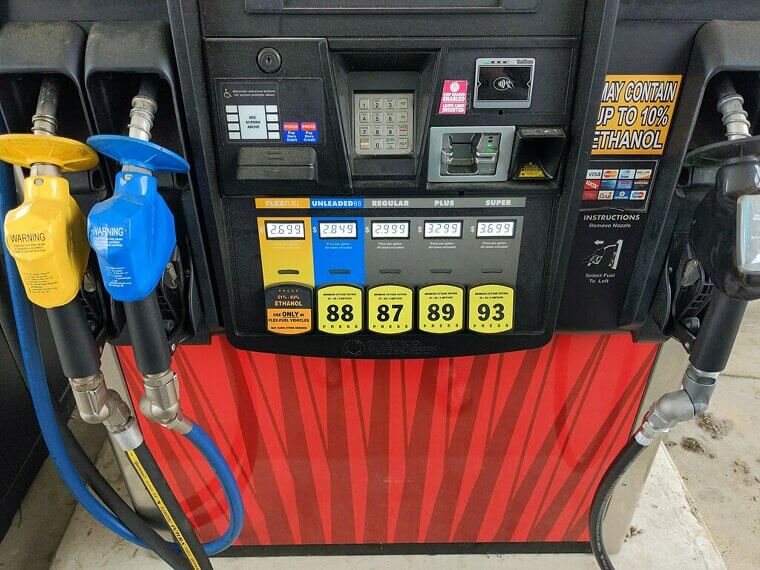 Use Fuel With the Correct Octane Rating