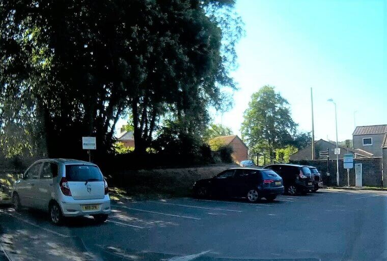 Reduce AC Use by Parking in the Shade