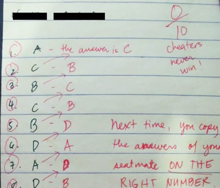 So Close, Yet So Far In This Case Of Cheating