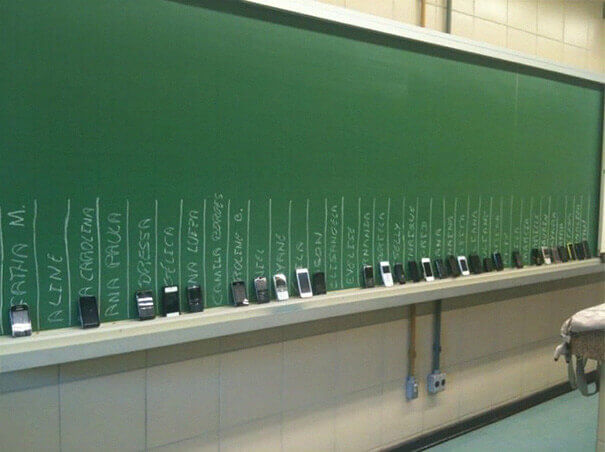 Phones Can Be For Sharing Answers But Not In This Class