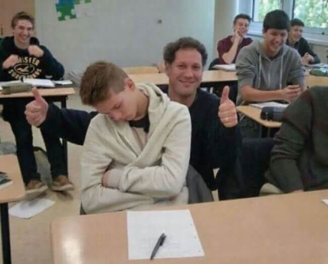 Nap Time Or Photo Op? This Teacher Made The Decision