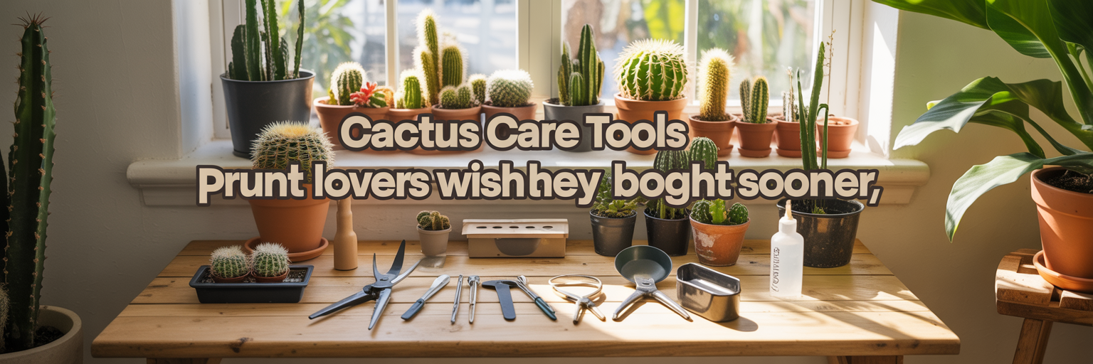 Cactus Care Tools Plant Lovers Wish They Bought Sooner