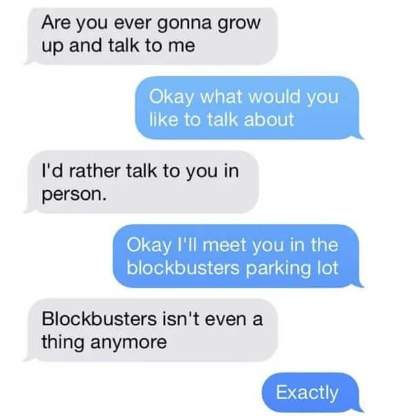 Now Make Like Blockbusters and Disappear
