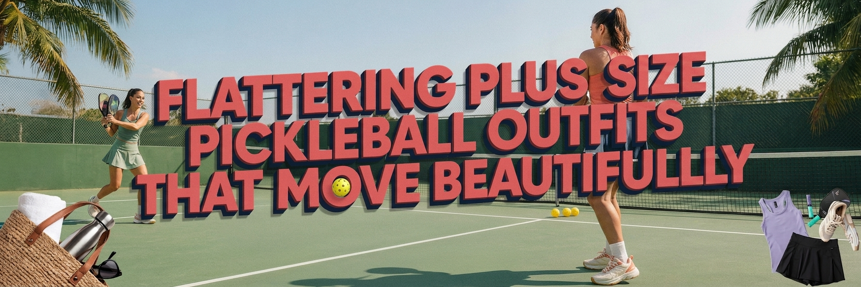 Plus-Size Pickleball Outfits That Are Actually Flattering on the Court