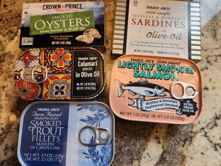 Canned Tuna or Salmon Packet